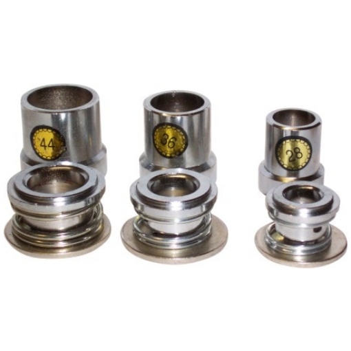 ALUMINIUM BUTTONS WITH PLASTIC BACK V