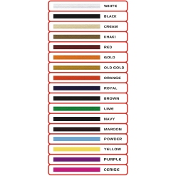 BIAS BINDING COLORS