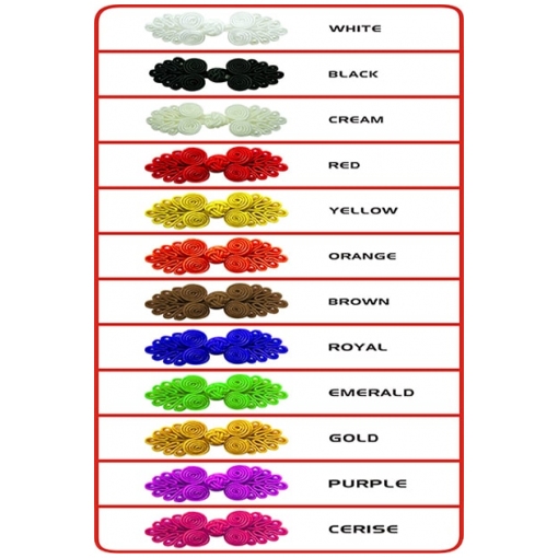 CHINESE BUTTONS COLORS