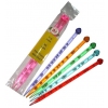 CRYSTAL KNITTING NEEDLES 35CM