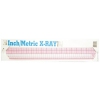 PLASTIC MEASUREMENT RULER 30CM - B75