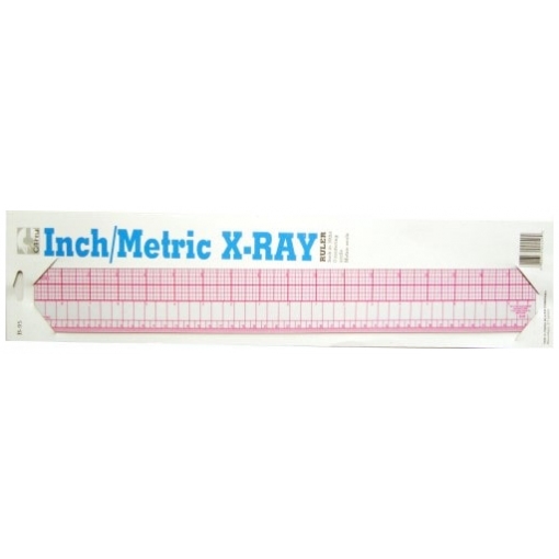 PLASTIC MEASUREMENT RULER 47CM - B95