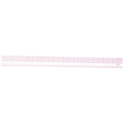 PLASTIC MEASUREMENT RULER 60CM - B97