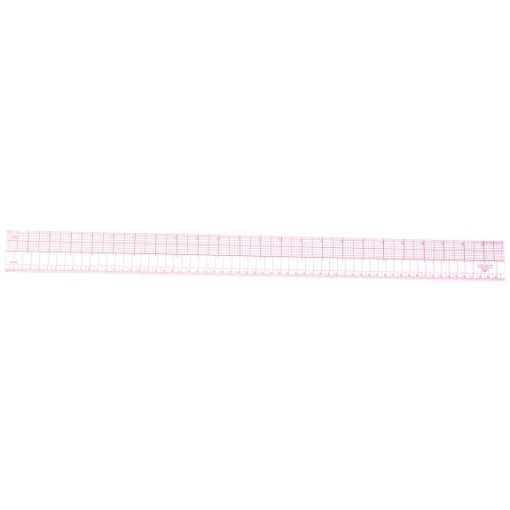 PLASTIC MEASUREMENT RULER 60CM - B97