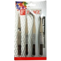 TWEEZERS 4PC