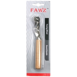 WOODEN TRACING WHEEL CARDED