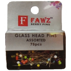 GLASS HEAD PINS