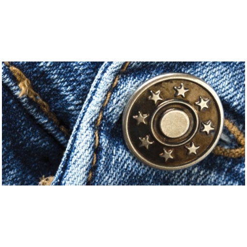 DENIM JEANS BUTTONS