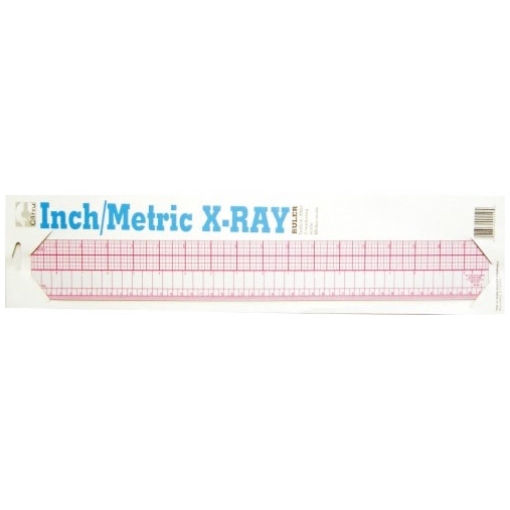 PLASTIC MEASUREMENT RULER 30CM - B75