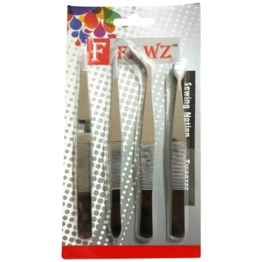 TWEEZERS 4PC