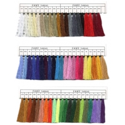 SEWING THREADS COLOUR CARD